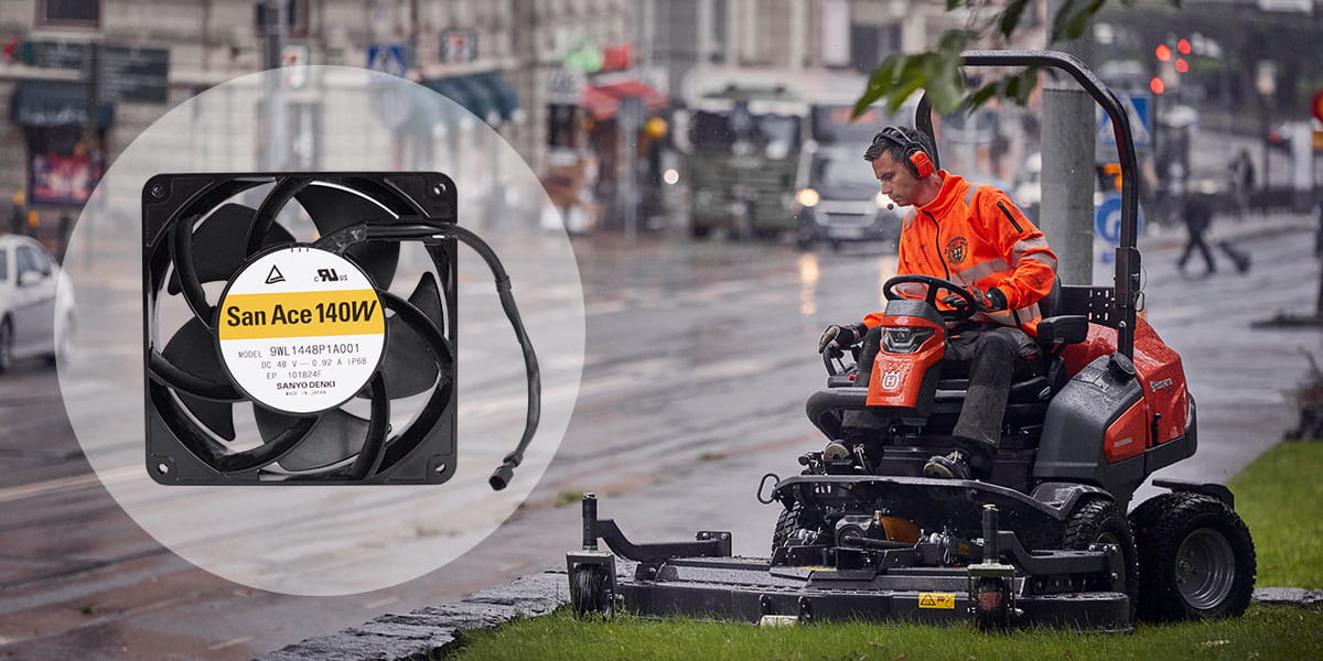 Kundcase Husqvarna Fläkt