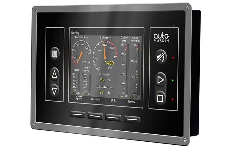 PCS displayglas