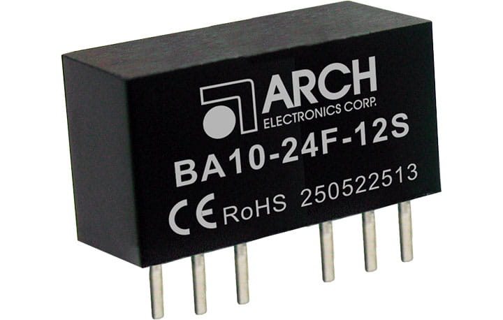Arch DC-DC Converter-serier kraftfulla lösningar BA10