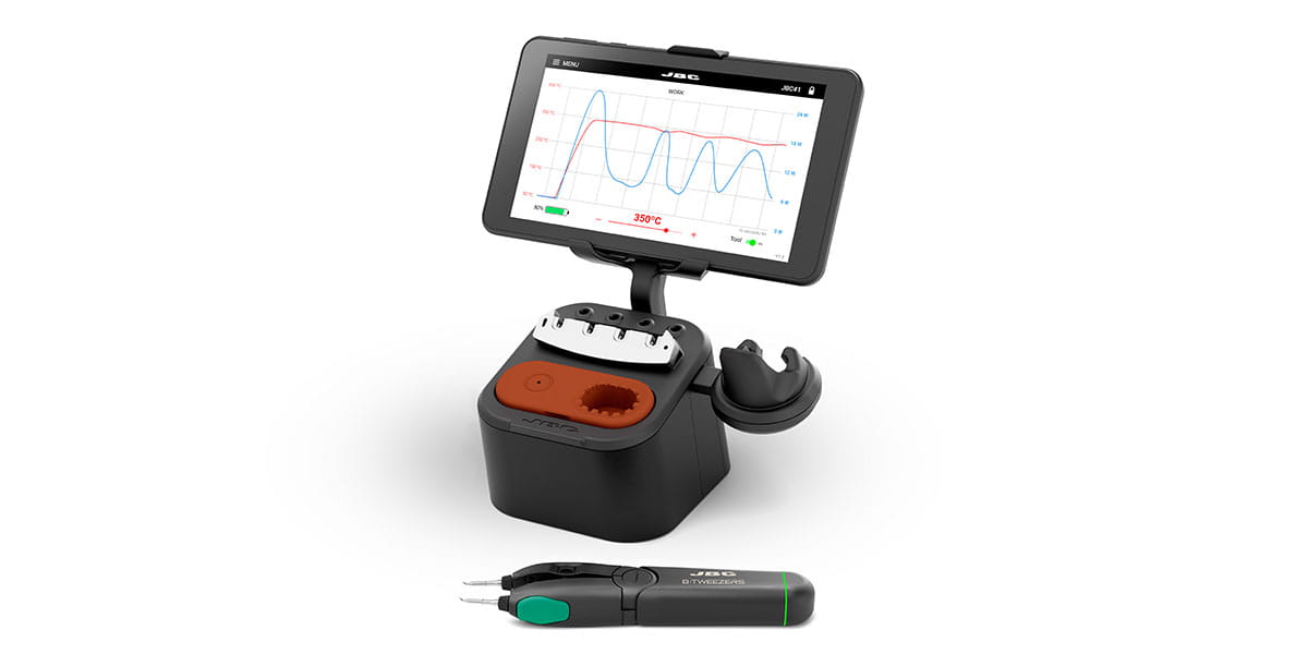 JBC:s B Tweezers - maximal precision i minsta format