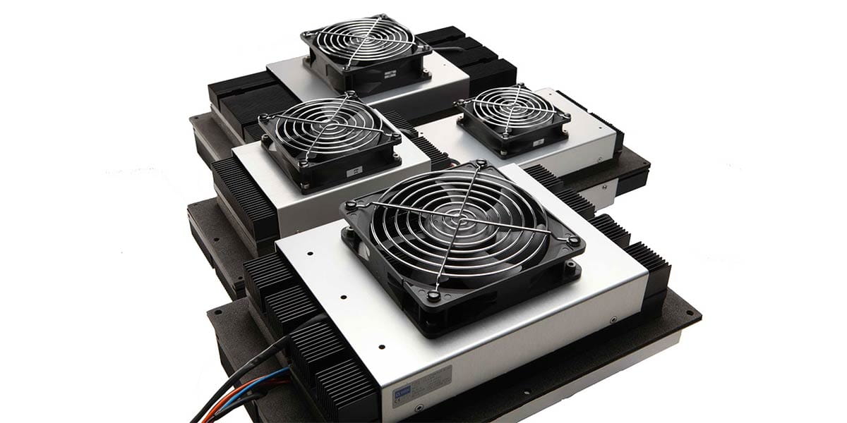 Effektiv kylning med termoelektriska kylare